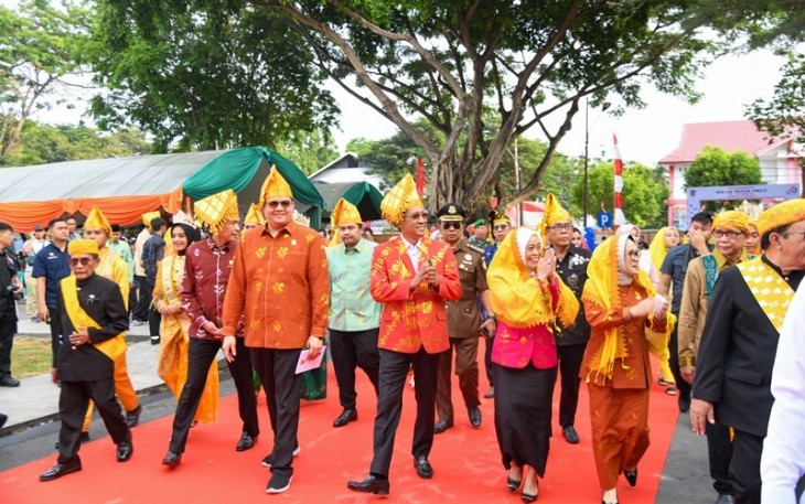 Menkumham Hadiri Acara HUT Kota Palu