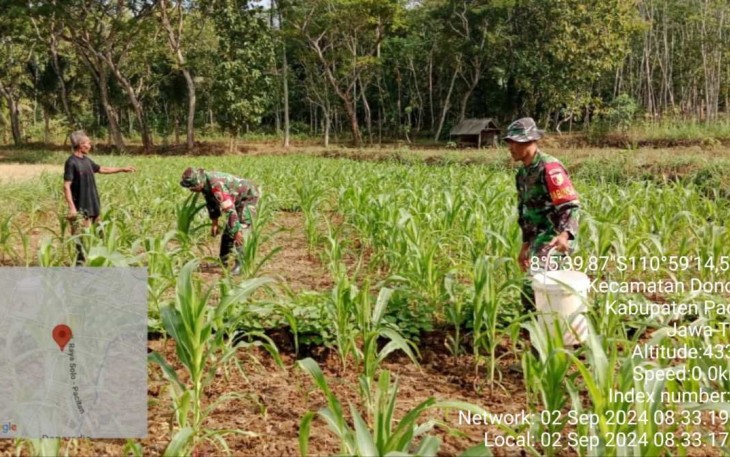 Bantu petani wilayah desa binaan 