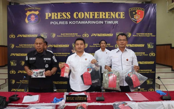 Press release Polres Kotim