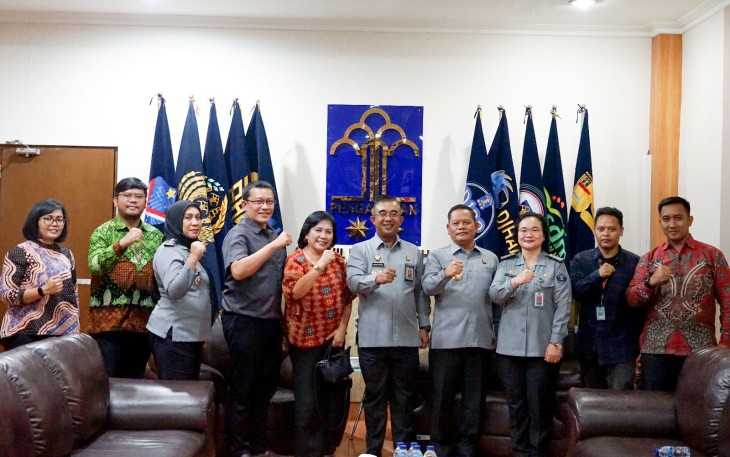 Kanwil Kemenkumham Sumut Terima Kunjungan Inspektorat Jenderal Kemenkumham dalam Rangka Monev