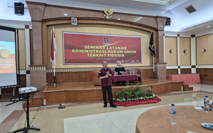 Kanwil Kemenkumham Sumut Jadi Pembicara dalam Gelaran Seminar