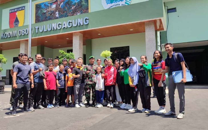 Atlet karate Tulungagung 
