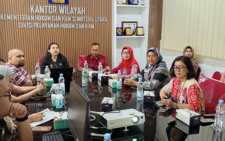 Kanwil Kemenkumham Gelar Rapat Evaluasi