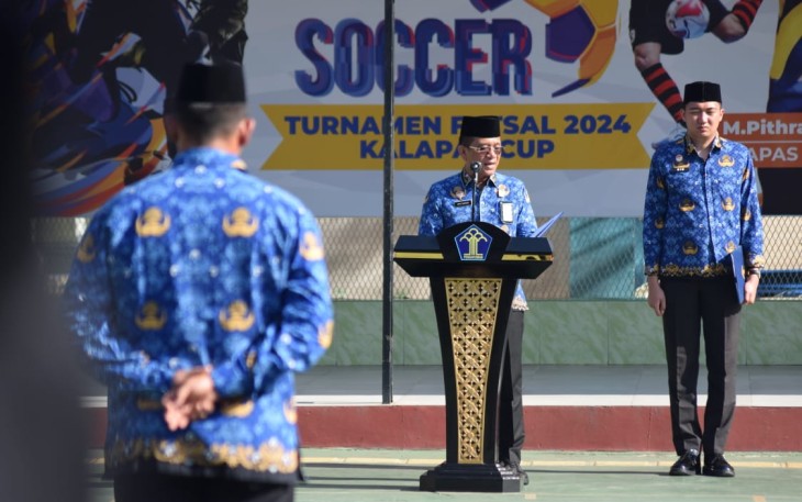 Kalapas Kelas I Medan Pimpin Upacara Hari Sumpah Pemuda Tahun 2024.