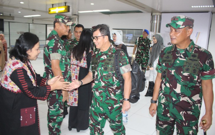 Pangdam I BB Tegaskan ke Prajurit Yonif 136/TS Jaga Nama Baik Satuan