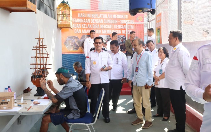 Lapas Pancur Batu Gelar Kegiatan Kemandirian Bagi WBP