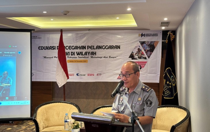 Kanwil Kemenkumham Sumut Gencar Edukasi Pencegahan Pelanggaran HAKI