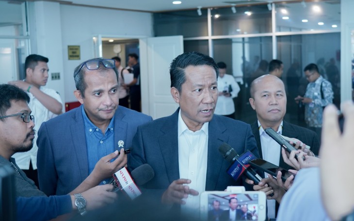 Menteri Hukum Hadiri Rapat Kerja (Raker) Bersama Komisi XIII  DPR RI.