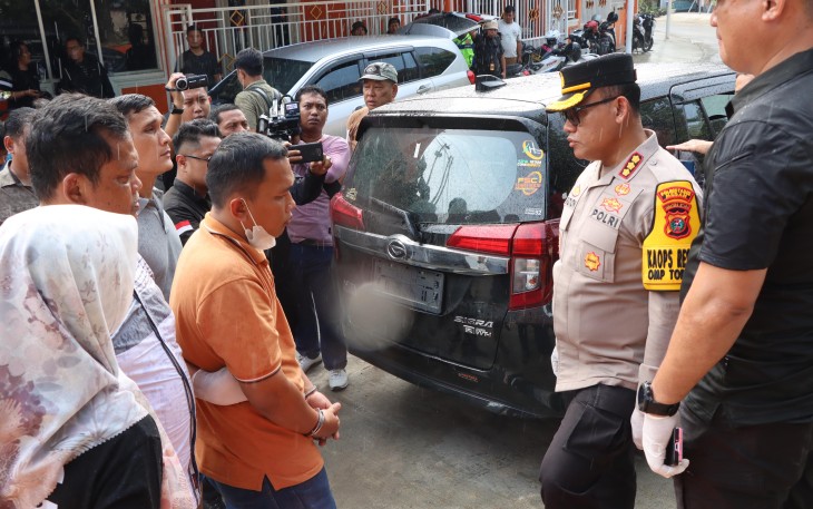 Pelaku Perampokan Sadis Berhasil Diringkus Tim Gabungan Satreskrim Polrestabes Medan.