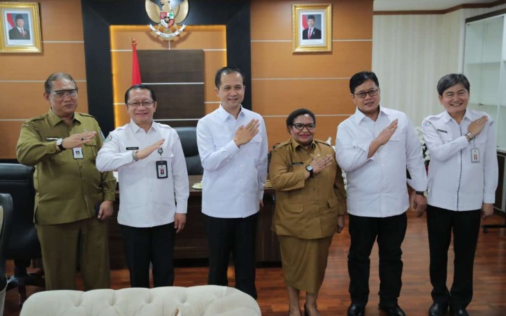 Pertemuan dengan Wamendagri di Kementerian Transmigrasi 