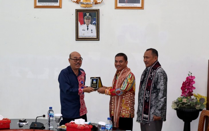 Pemkot Tebing Tinggi Terima Kunjungan Kerja Pemkab Sintang
