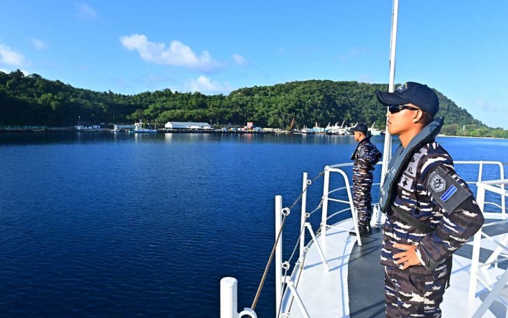 Satgas Port Visit 2024 tiba di negara Vanuatu 