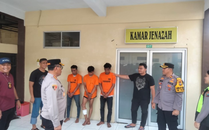 Komplotan Begal Berhasil Diamankan Polrestabes Medan.