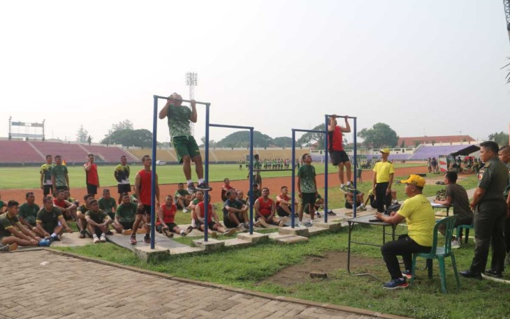 Garjas periodik prajurit Kodim 0802/Ponorogo 