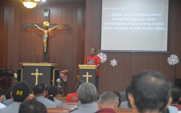 Lapas Kelas I Medan Gelar Pembinaan Mental dan Rohani.