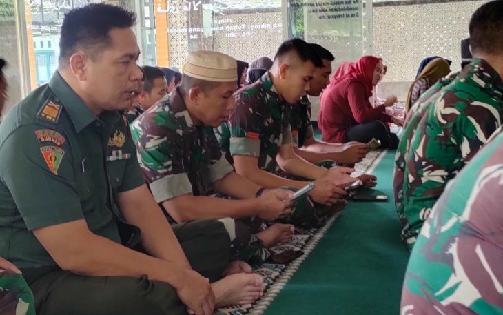 Yasinan rutin prajurit Menarmed 2 Kostrad 