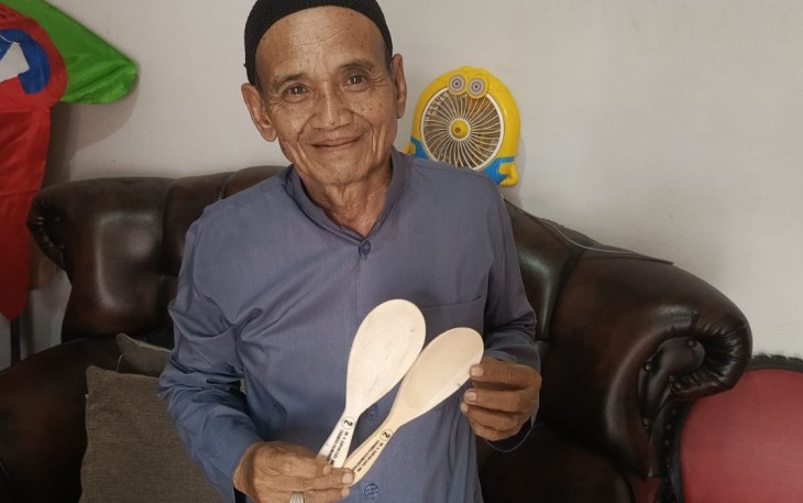 Drs H Zarkasih Hasan M.Si, sosok relawan Centong Supian Suri - Chandra