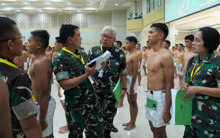 Pangdam I/BB Pimpin Langsung  Sidang Parade Penerimaan Bintara PK TNI AD.