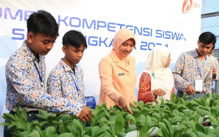 Lomba Kreativitas Siswa SMK Angkasa 2024 di Bandung, Kamis (21/11)
