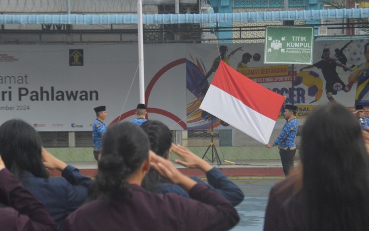 Lapas Kelas I Medan Gelar Upacara Peringatan HUT KORPRI ke-53 Tahun.