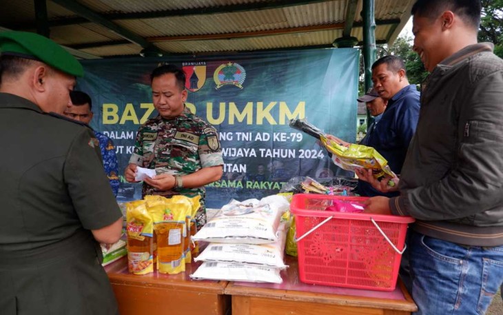 Bazar sembako Kodim 0801 Pacitan 