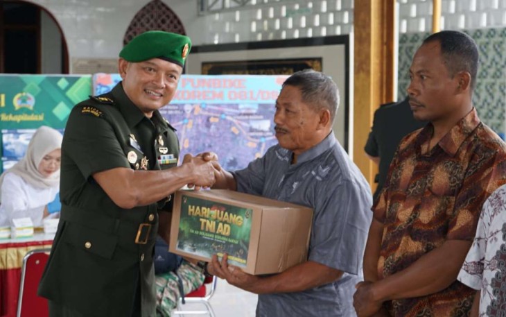 Pasi Bakti Korem 081/DSJ Kapten Inf Suyanto 