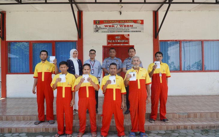 Rutan Kelas I Medan Bekerjasama dengan BRI Bidang Pemberdayaan Warga Binaan dalam Program Pembinaan Kemandirian