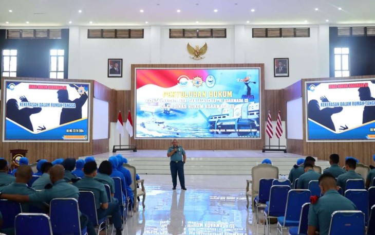 Penyuluhan hukum prajurit, ASN dan Jalasenastri Koarmada III 