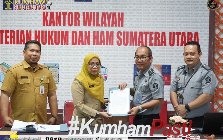 Kanwil Kemenkumham Sumut Gelar Rapat Harmonisasi.