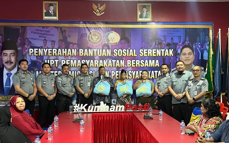 Rutan Kelas I Medan Mendukung Ketahanan Pangan dan Pelaksanaan Akselerasi Program Menteri  Imigrasi dan Pemasyarakatan.