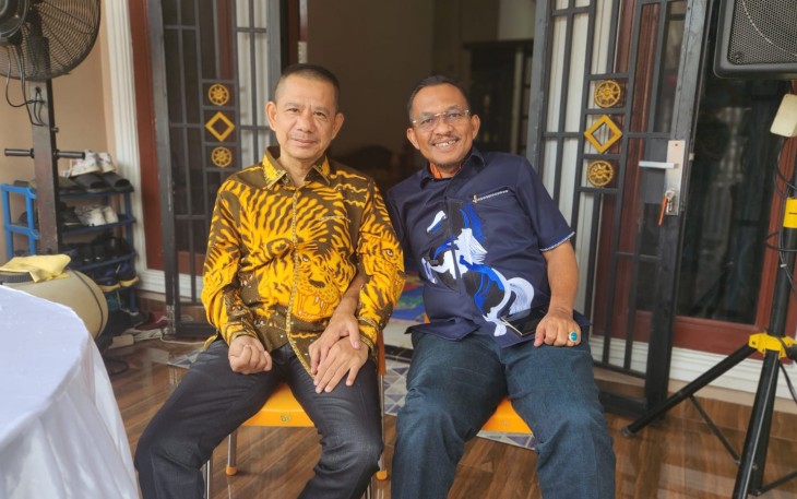 Kadis Kominfo Hadiri HUT Pewarta ke-8 di Kediaman Chairum Lubis SH