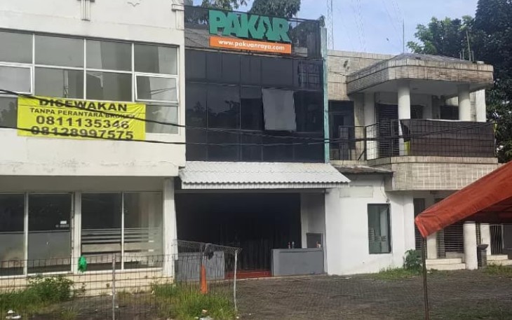 Kantor redaksi Pakuan Raya di Bogor, Jawa Barat 