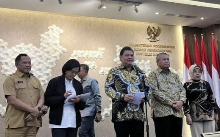 Menko Perekonomian Airlangga Hartarto 