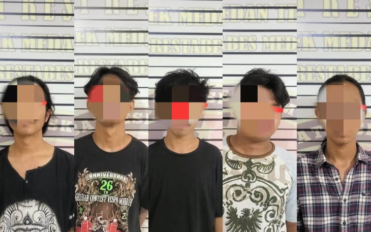 Terduga Pelaku Diamankan 