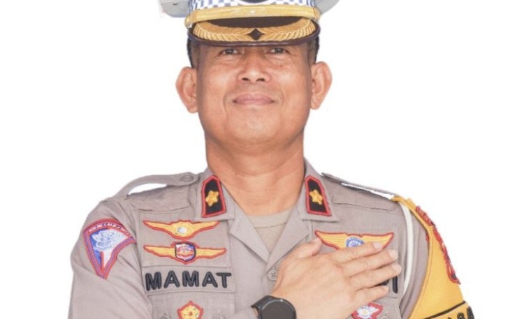 Kasatlantas Polrestabes Makassar Kompol Rahmat Mamat