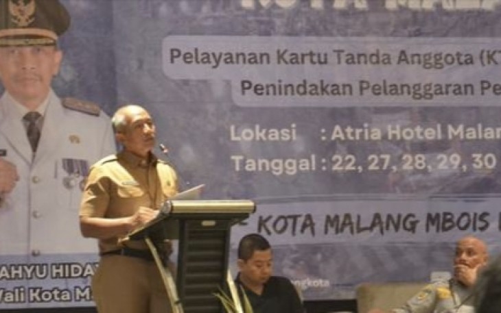 Sekda Kota Malang Erik Setyo Santoso 