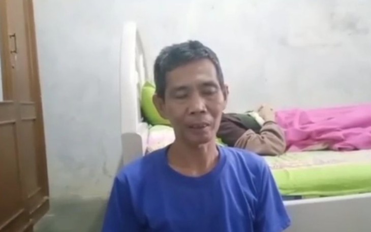 Warga desa Sagalaherang Kaler