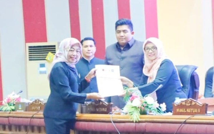 Rapat Paripurna Bupati Bintan Sampaikan Rancangan KUA PPAS dan Ranperda RPJPD Tahun 2025-2045