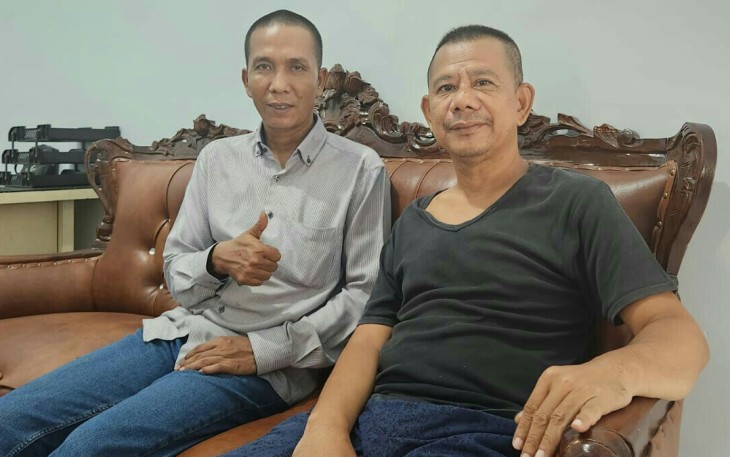 Ketua Pewarta Chairum Lubis SH Didampingi Pengurus Dedi Irawandi Lubis SE Gelar Jumat Barokah.