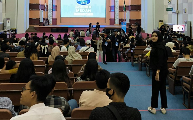 Audisi Hari ke 2 Indonesia Idol Season XIII 2024 di Kota Medan.