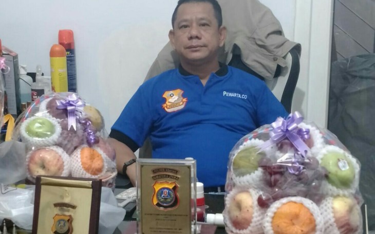 Ketua Pewarta Chairum Lubis SH Saat di Ruang Kerja