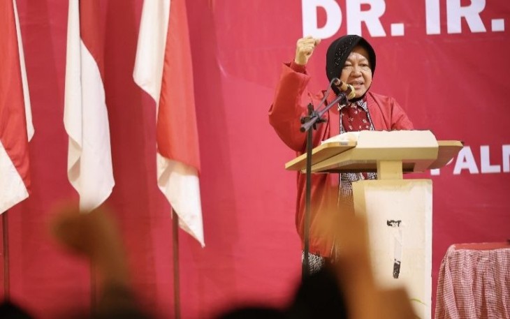 Cagub Jatim, Tri Rismaharini