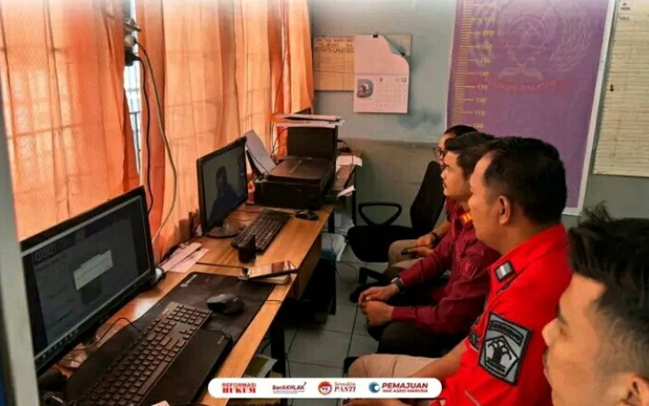 Rutan Pangkalan Brandan Ikuti Kegiatan Sosialisasi Standarisasi Dapur Sehat.
