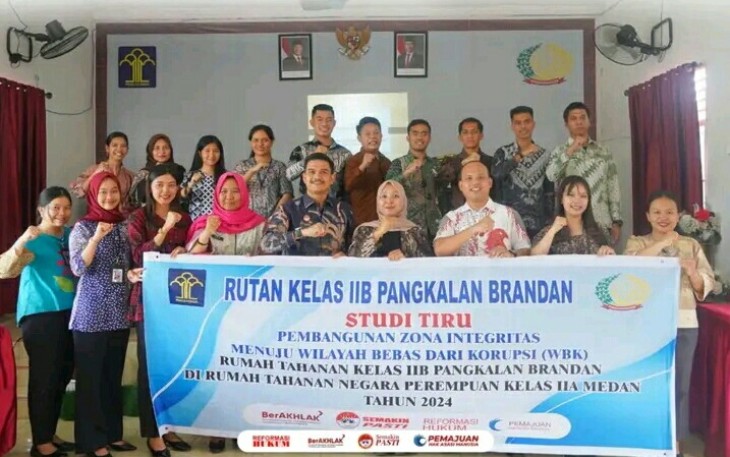 Studi Tiru Dilakukan Rutan Pangkalan Brandan Persiapan Menuju WBK