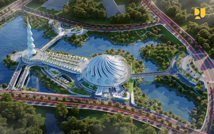 Design Masjid Negara IKN