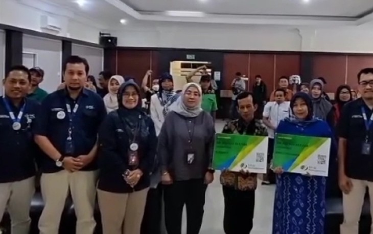 BPJS Ketenagakerjaan Cabang Blitar Terima Pembayaran Tagihan Kepesertaan dari RSU Medika Utama untuk Kaum Disabilitas