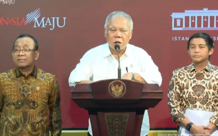 Presiden Joko Widodo atau Jokowi mengangkat Menteri PUPR Basuki Hadimuljono sebagai Plt Kepala Otorita IKN dan Wakil Menteri ATR Raja Juli Antoni sebagai Plt Wakil Kepala Otorita IKN