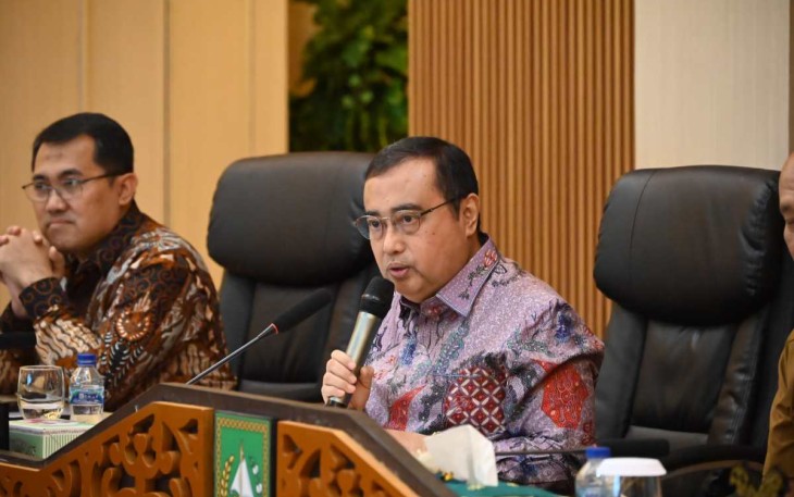 Wakil Ketua Komisi IX DPR RI, Yahya Zaini dalam rapat dengan Pemda dan instansi terkait di Pekanbaru, Riau, Senin (9/12/2024)