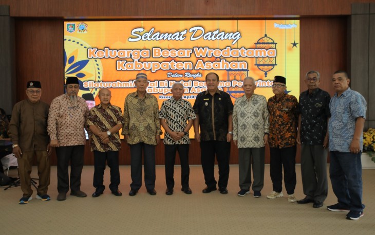 Pemerintah Kabupaten Asahan Gelar Silaturahmi dan Halal Bi Halal dengan PWRI Kabupaten Asahan