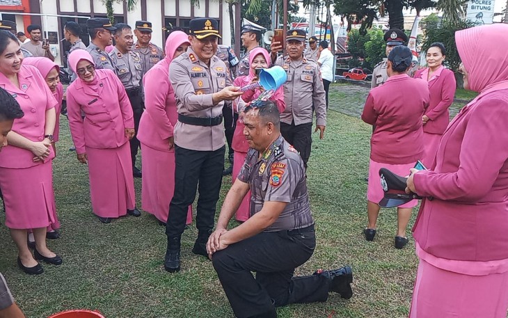 Upacara Korps Raport Kenaikan Pangkat